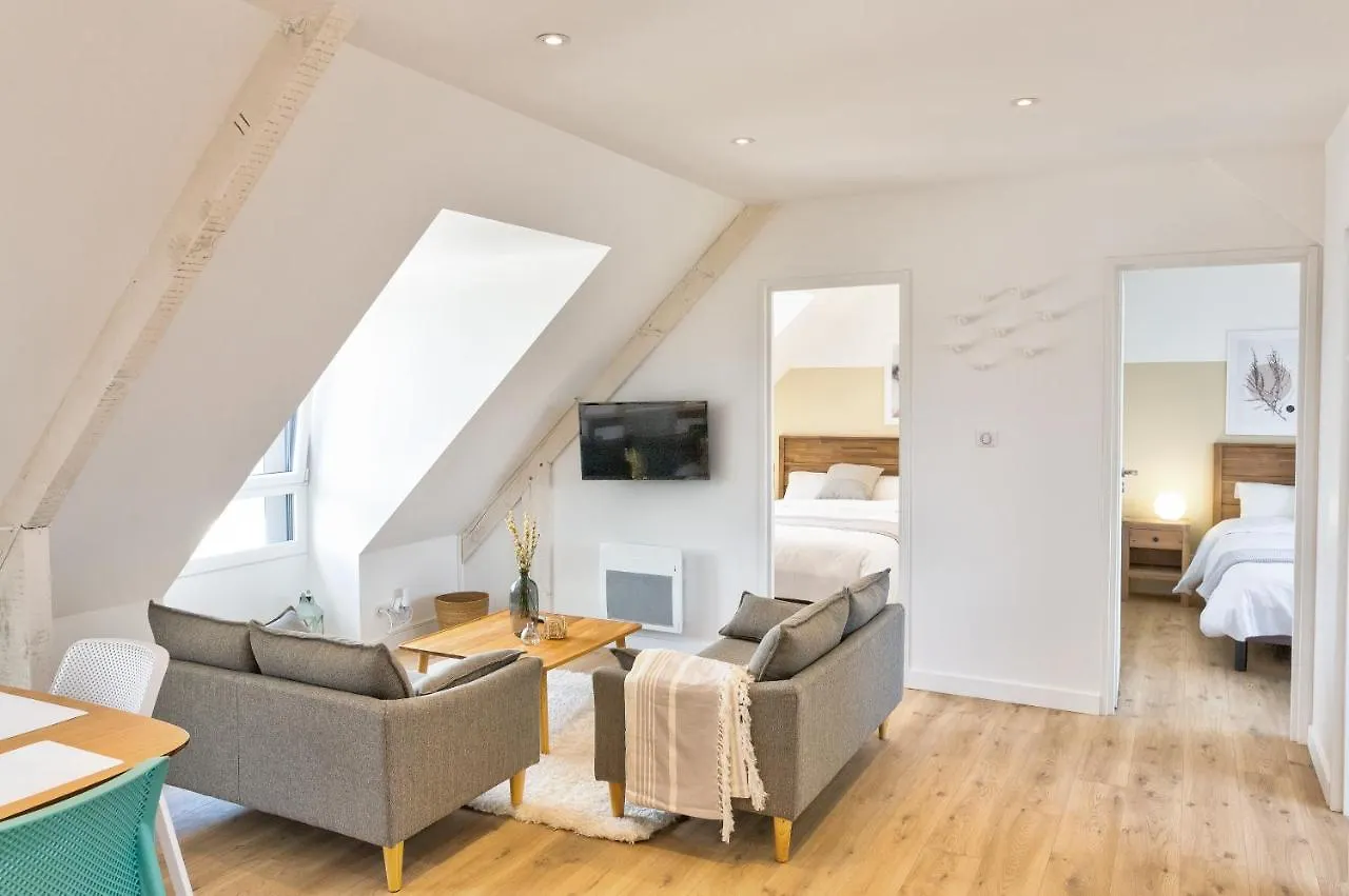 Residence Du Phare - 4 Appartements - 2 Chambres - Vue Mer Ou Terrasse Combrit Frankrijk