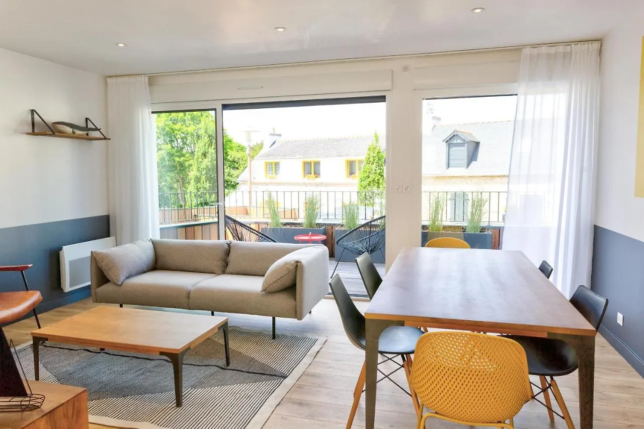 Residence Du Phare - 4 Appartements - 2 Chambres - Vue Mer Ou Terrasse Combrit 0*,
